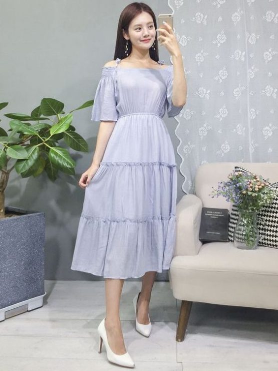 春夏　流行　穿搭